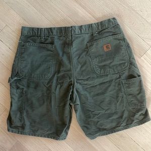 Carhartt Loose Fit Canvas Utility Work Short